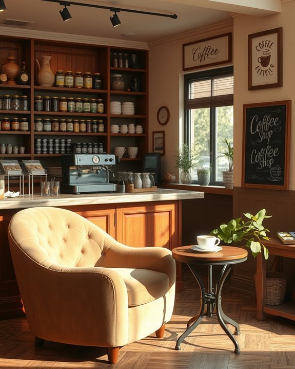 thematic coffee shop names