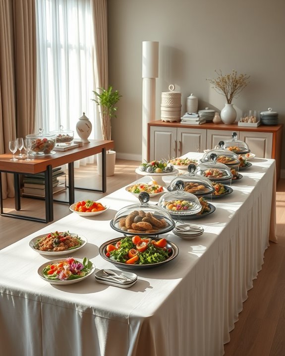 themed buffet enhances experiences