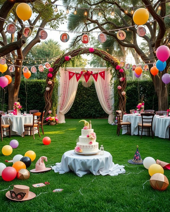 themed costume birthday celebration