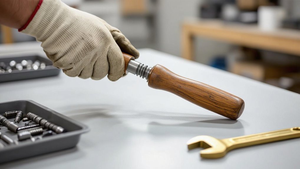 tighten auger for efficiency