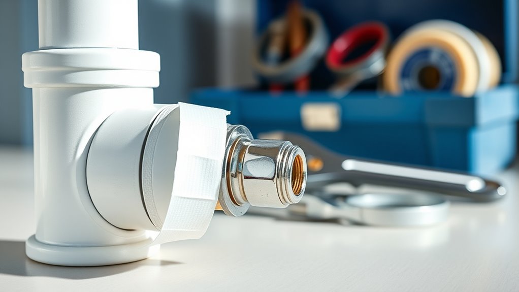 tighten connections for leak free