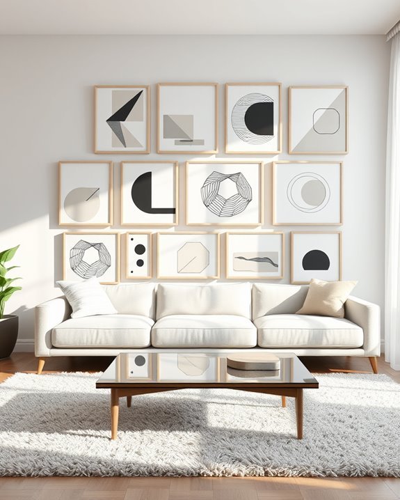 timeless abstract geometric art