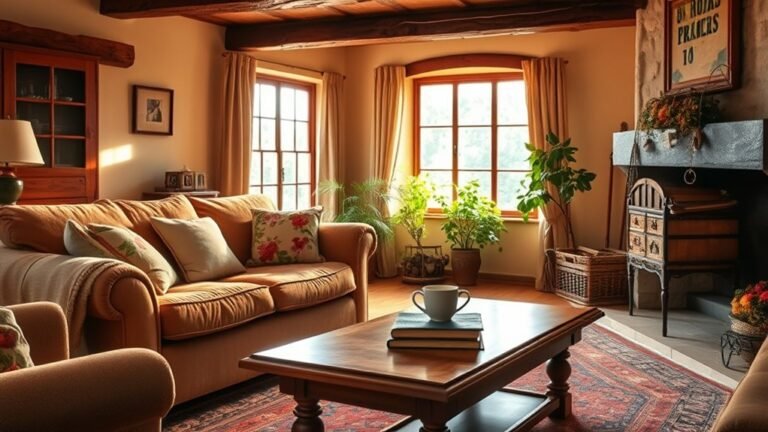 timeless american interior warmth