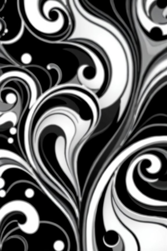 timeless black and white elegance