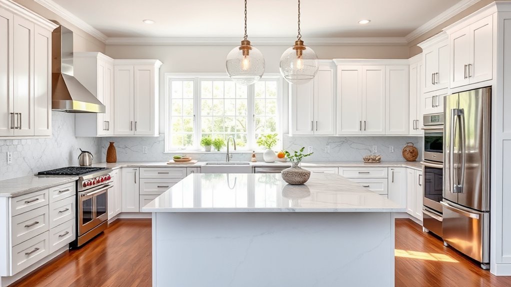 timeless bright kitchen designs