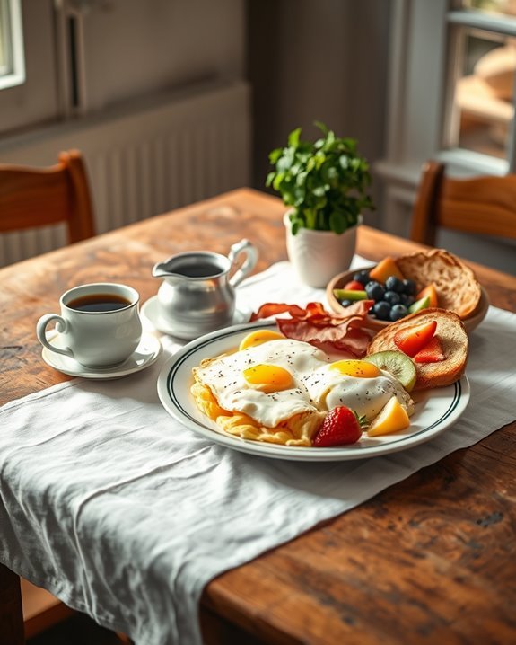 timeless charm for breakfast