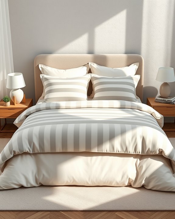timeless elegance with stripes
