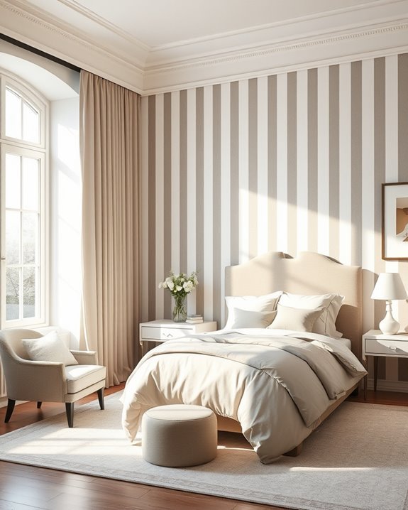 timeless elegance with stripes
