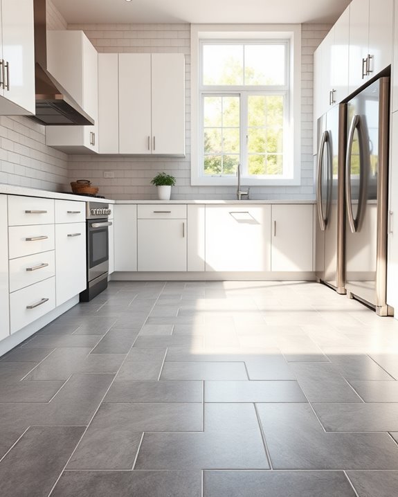timeless grey subway tiles