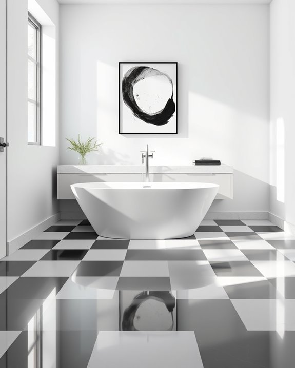 timeless monochrome bathroom designs