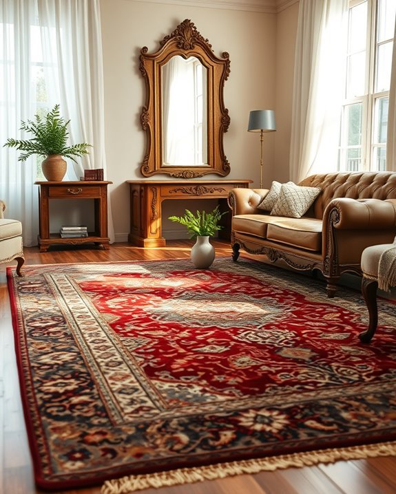 timeless persian rug elegance