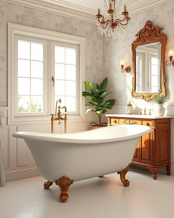 timeless vintage bathroom charm