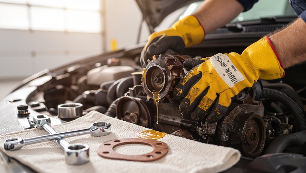timely water pump replacement