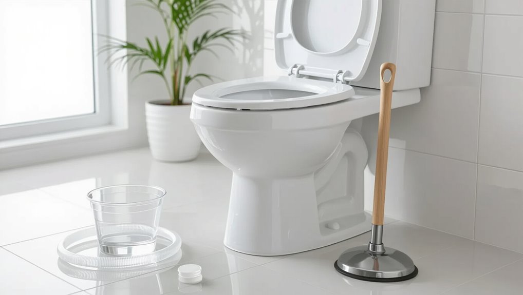 toilet air lock causes