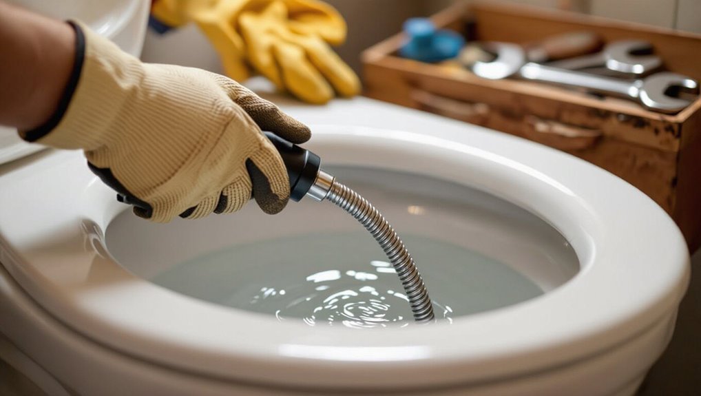 toilet auger usage guide
