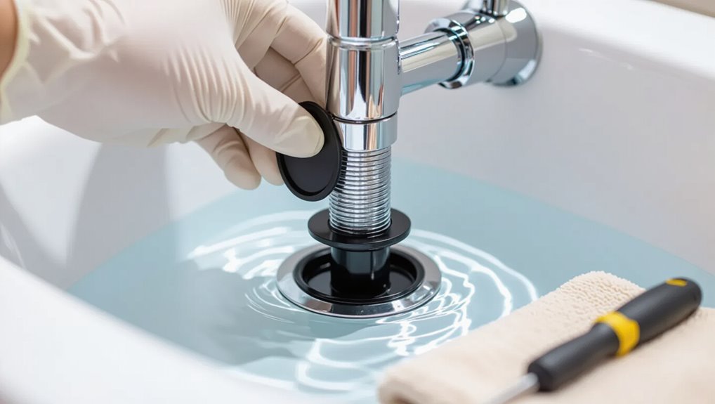 toilet flapper valve function