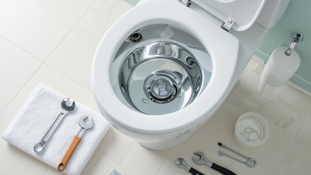 toilet tank component maintenance