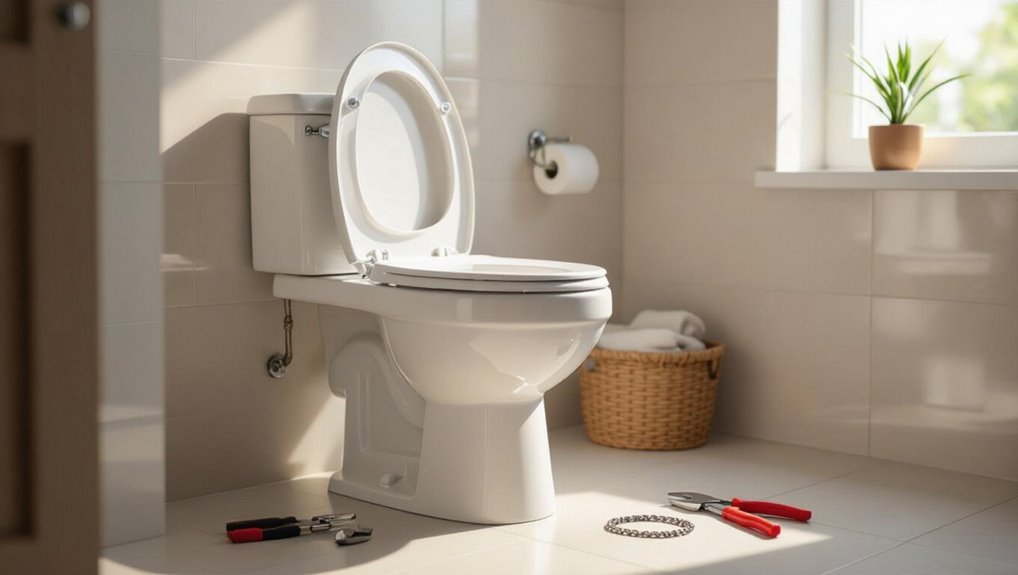 toilet tank repair visuals