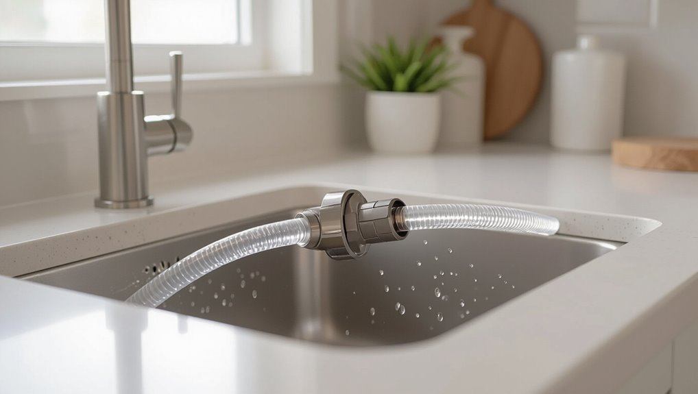 tool free pex plumbing connections