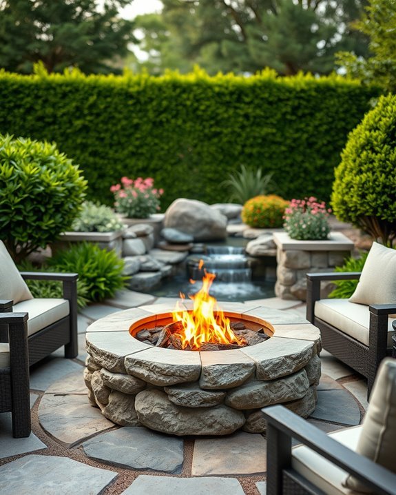 tranquil fire and water