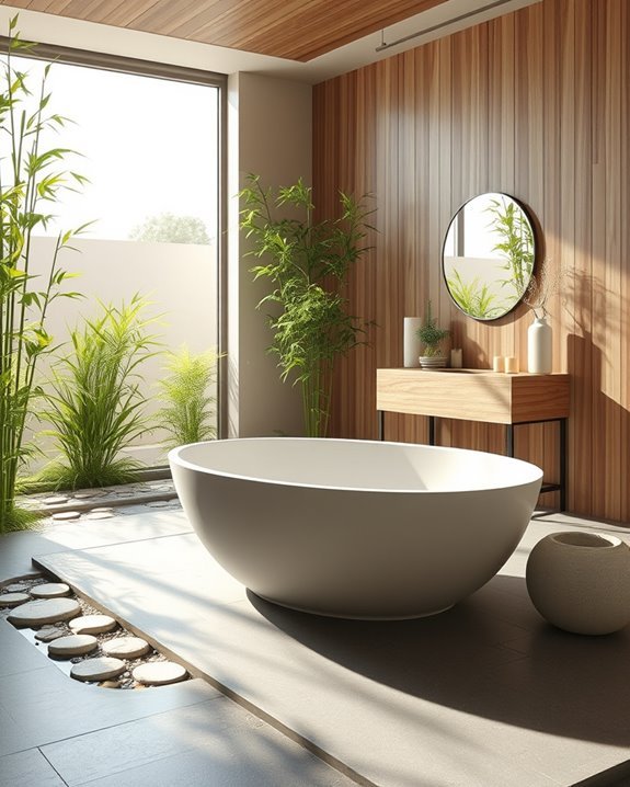 tranquil zen garden retreat