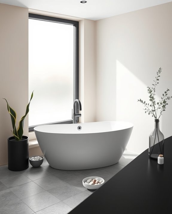 transform bathroom with plants