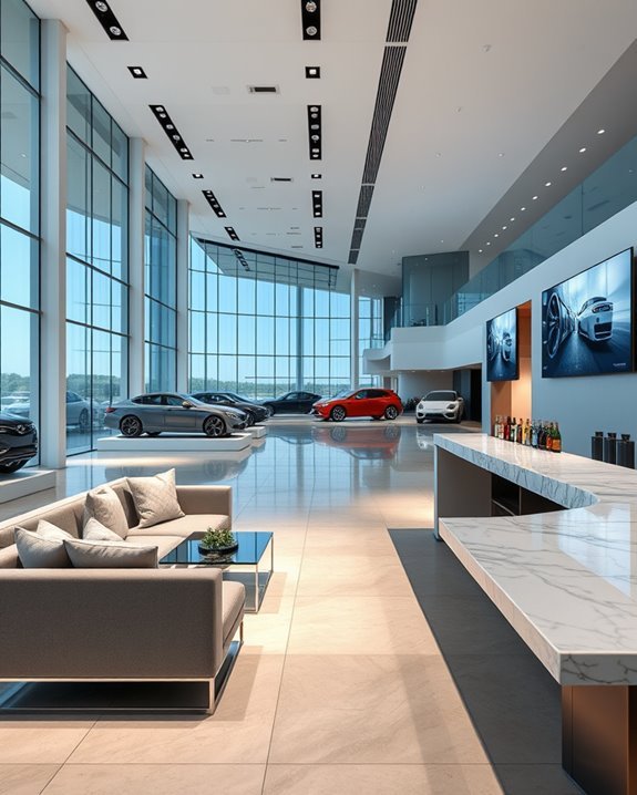 transform showroom into event space