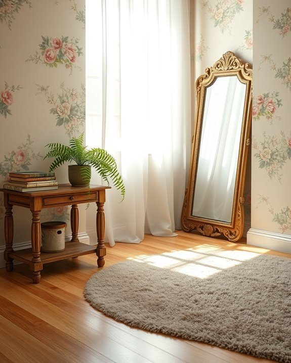transform vintage wallpaper remnants