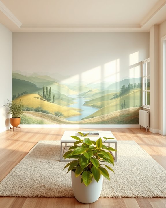 transform walls with murals