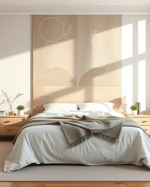 transform your headboard wall