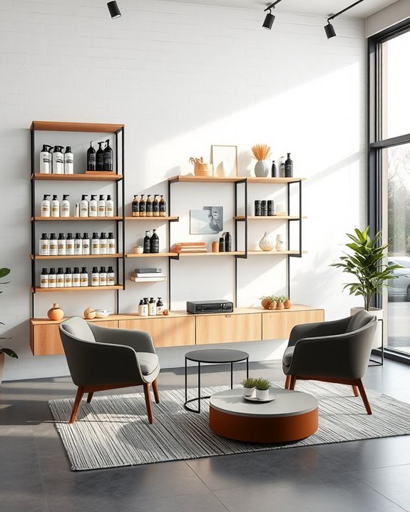 transformative artistic display shelves