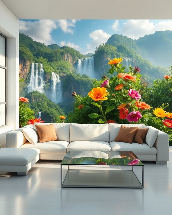 transformative artistic wall murals