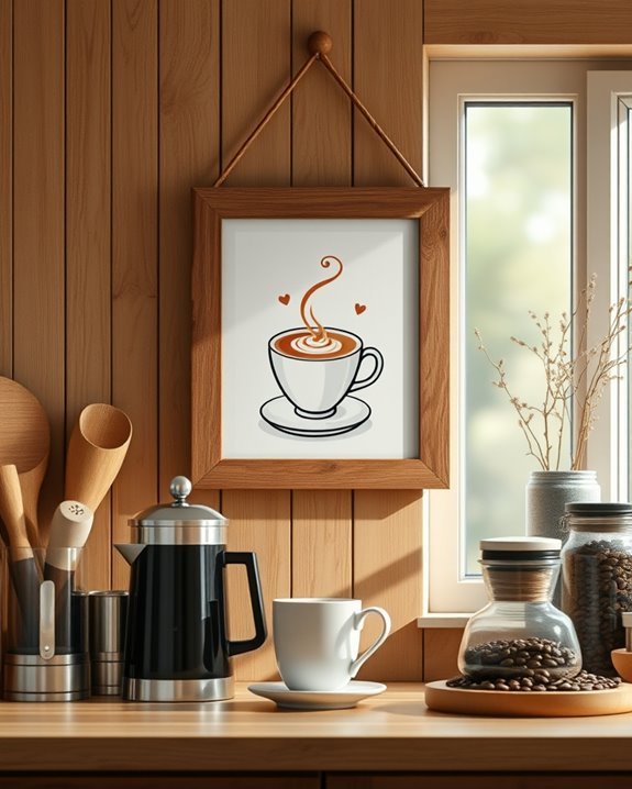 transformative coffee inspirational art