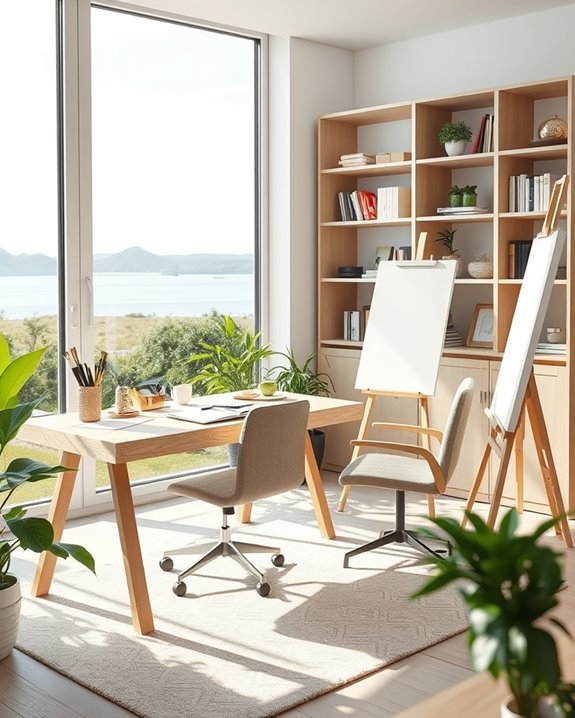 transformative workspace with inspiration