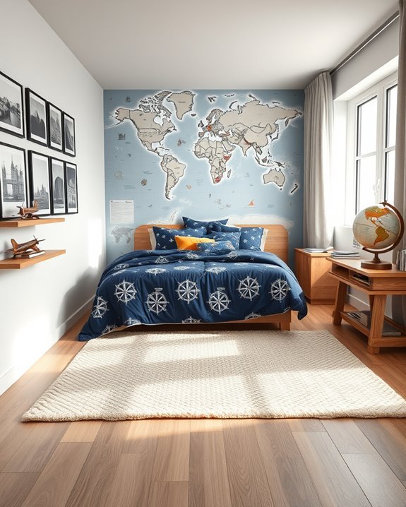 travel themed adventure decor