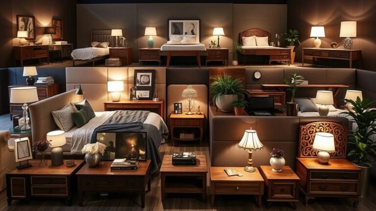 trendy bedside table designs