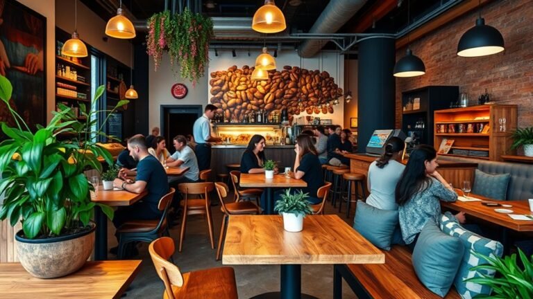 trendy coffee shop designs