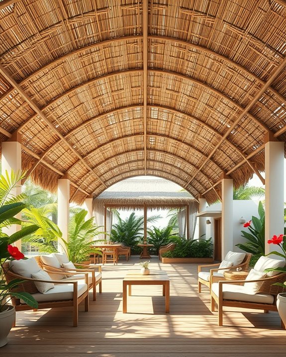 tropical oasis with durability