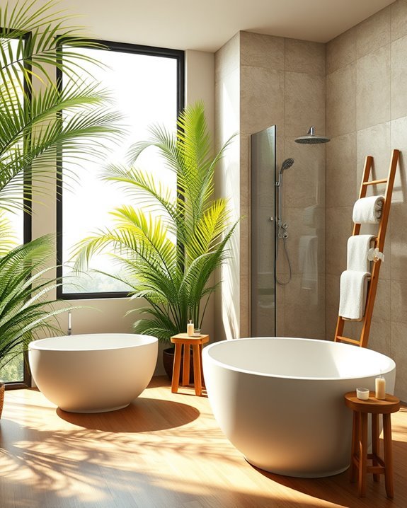 tropical paradise bathroom design