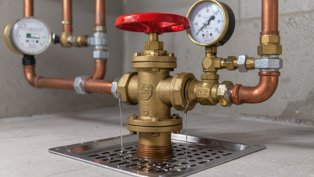 turn off main water immediately