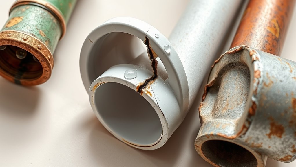 types of pipe damage explained