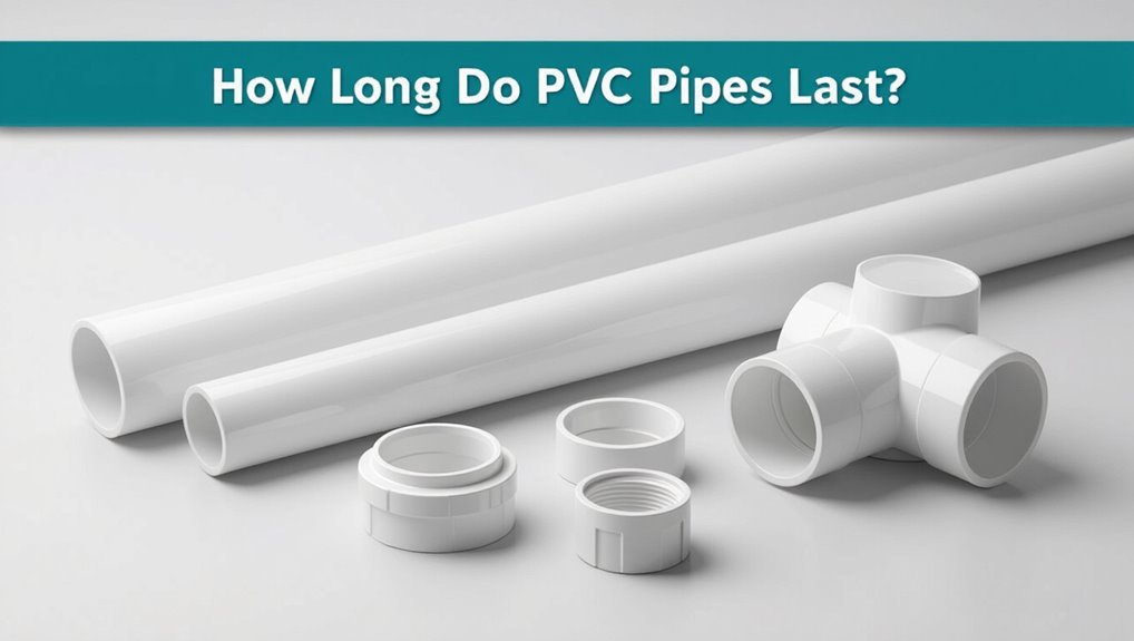 typical pvc lifespan 25 40 years