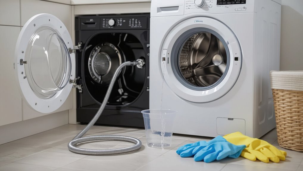 unclog washer drain quickly