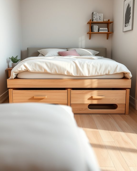 under bed storage solutions maximized