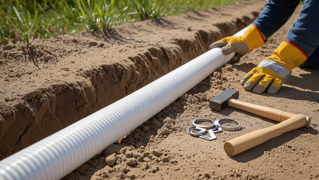 underground pex pipe insulation