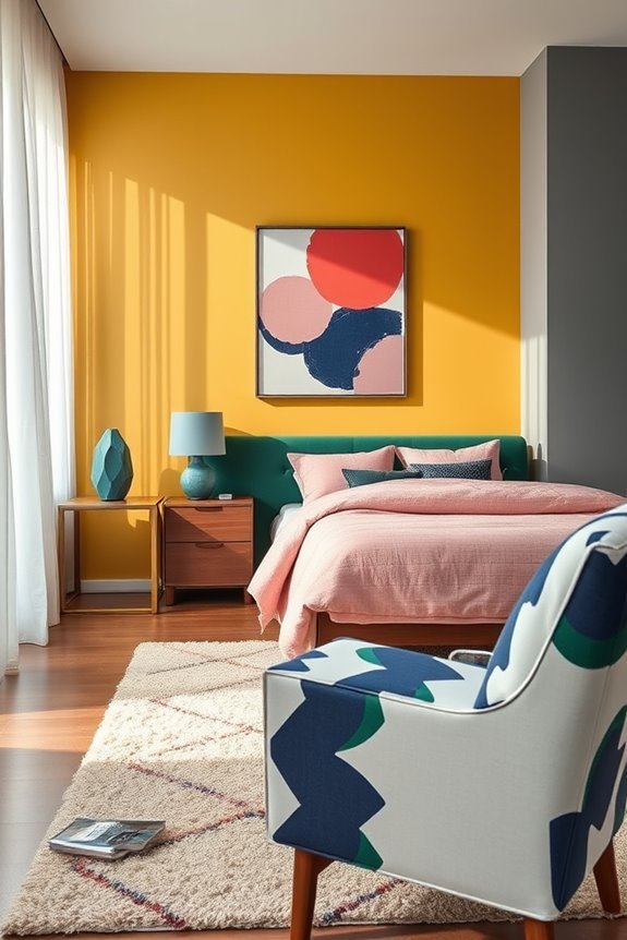 unexpected vibrant color combinations
