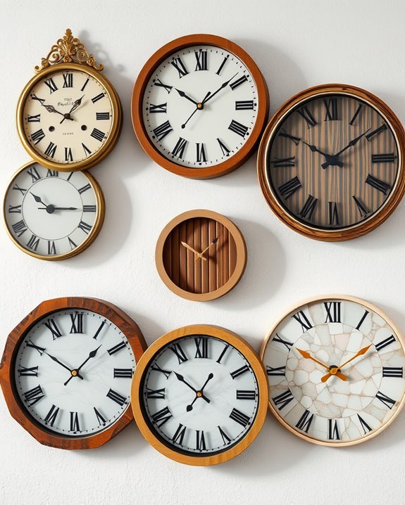 unique artistic clock designs