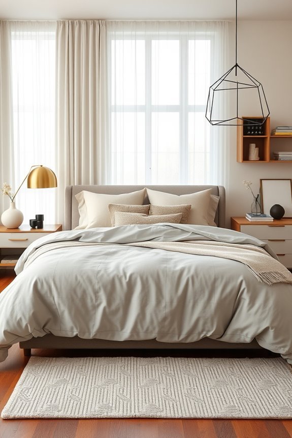 unique bedside lighting ideas