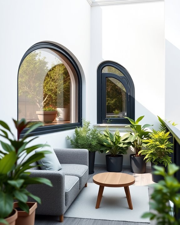 unique custom shaped windows