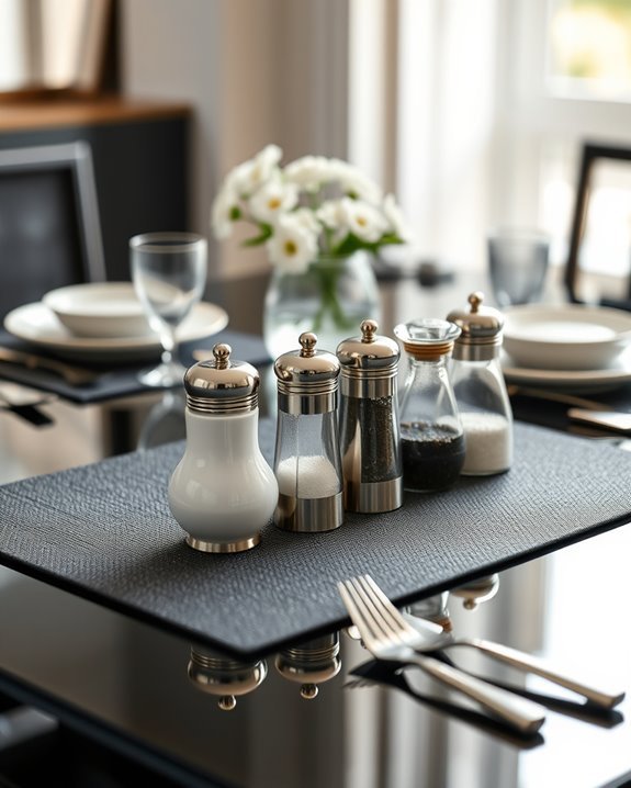 unique dining table accents